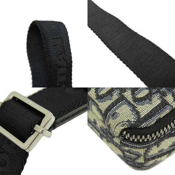 Christian Dior Trotter Pattern Shoulder Bag Canvas - Picture 8 of 9